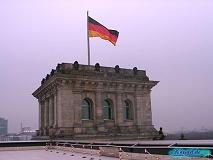 Auf dem Dach vom Reichstag