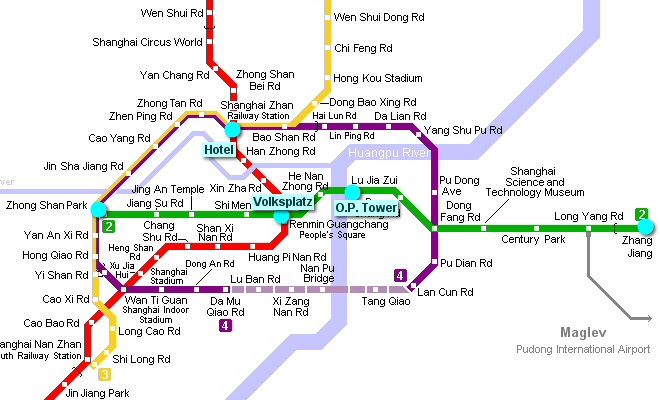 Shanghai - U-Bahn