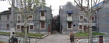 typischen altes Shanghaier Haus - Unterkunft für ca. 10 Familien.